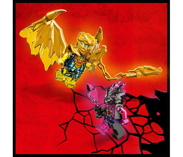 LEGO NINJAGO® 71768 Złoty smoczy motocykl Jaya - 1088229 - zdjęcie 5